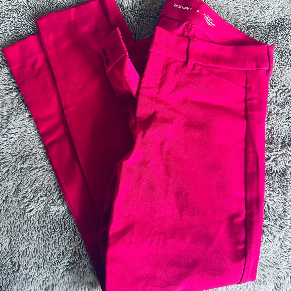 Old Navy Women's Vibrant Pink Trousers